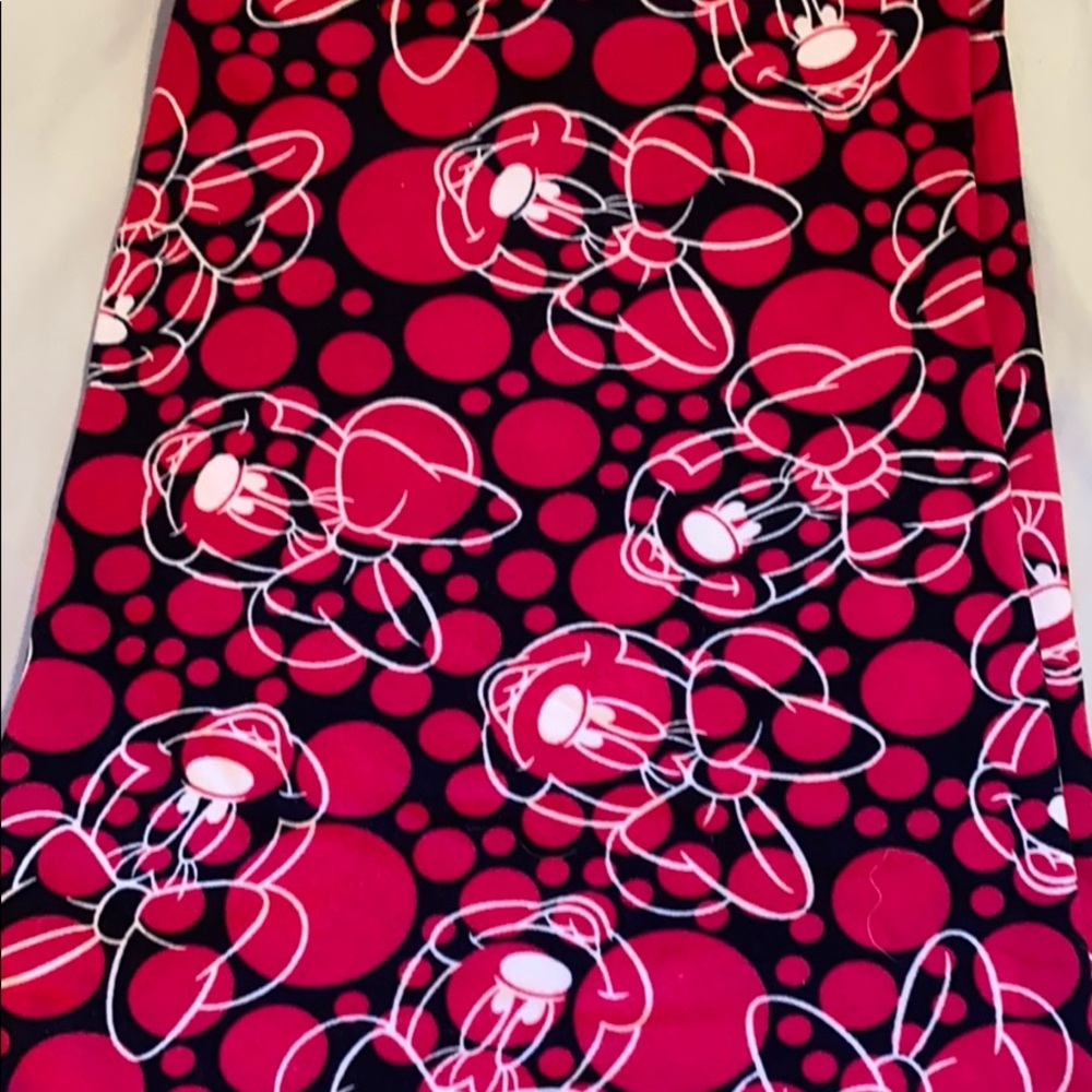 Lula Roe Disney Minnie Mouse leggings Size TC
